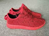 adidas new chaussures kanye west yeezy 350 boost ankle boots all red